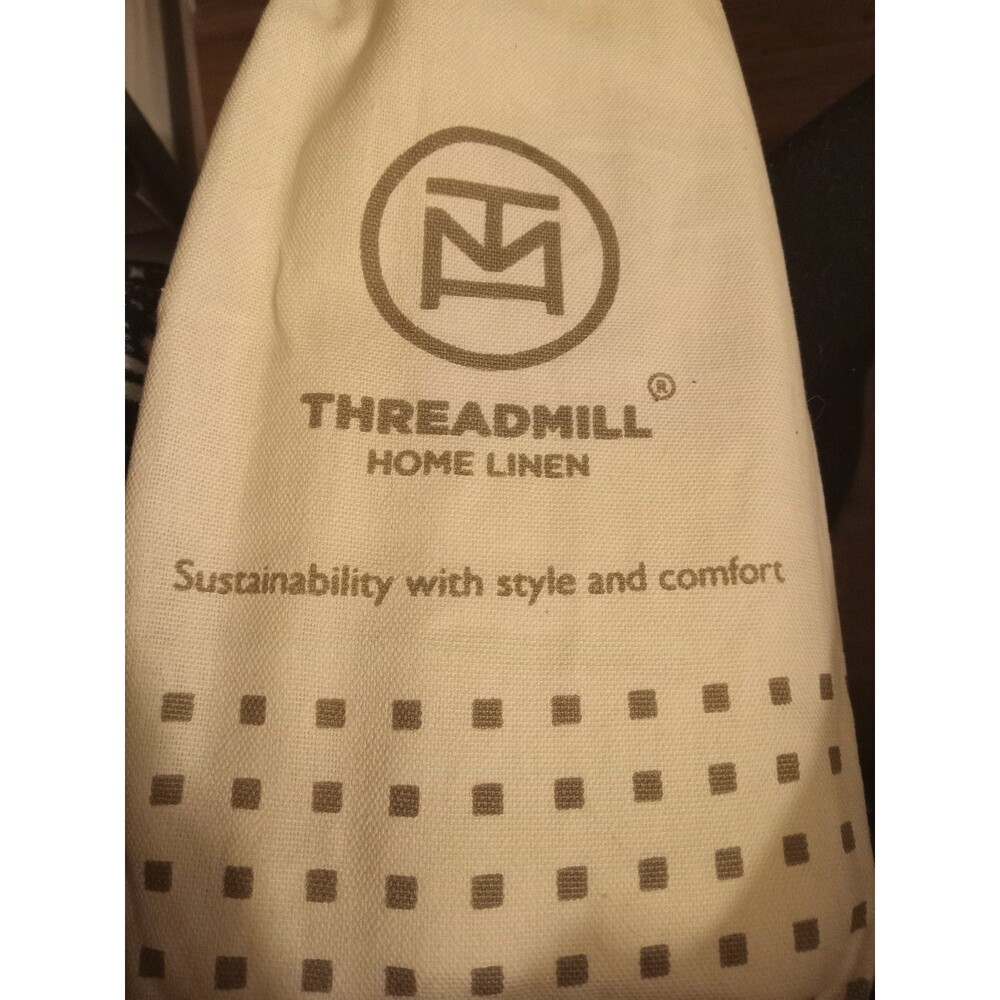 Threadmill Home Linen 1200 Thread Standard 21” X 31”  Pillow Case Pair, Ivory